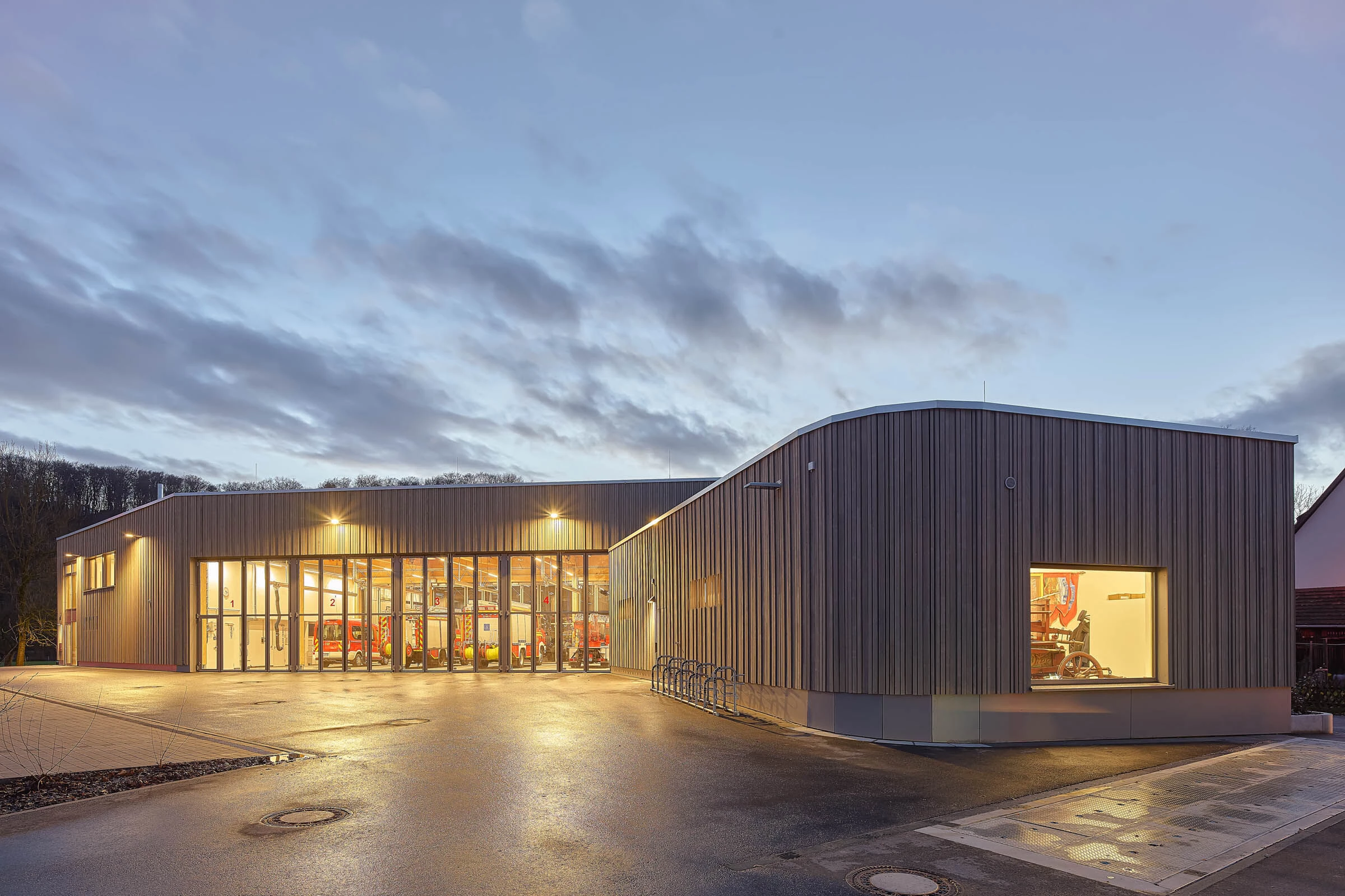 Lustnau 消防站丨德国-17