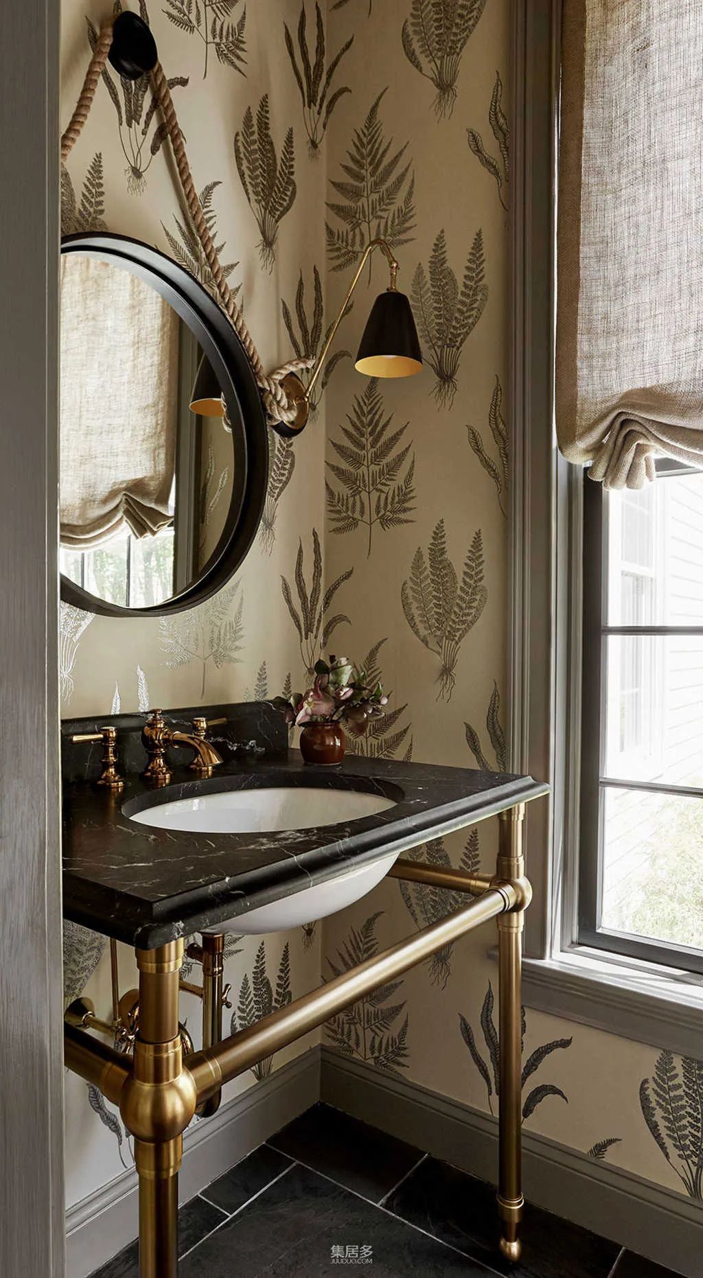 马萨诸塞州殖民风格别墅室内设计丨意大利马萨丨Studio Becca Interiors-12