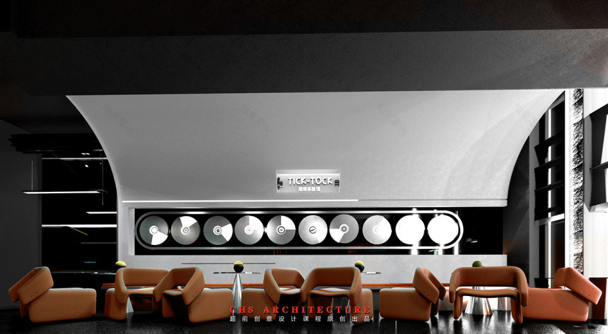 滴答 · 暗黑咖啡吧原创方案设计丨超前设计(超前创意设计教育)-36