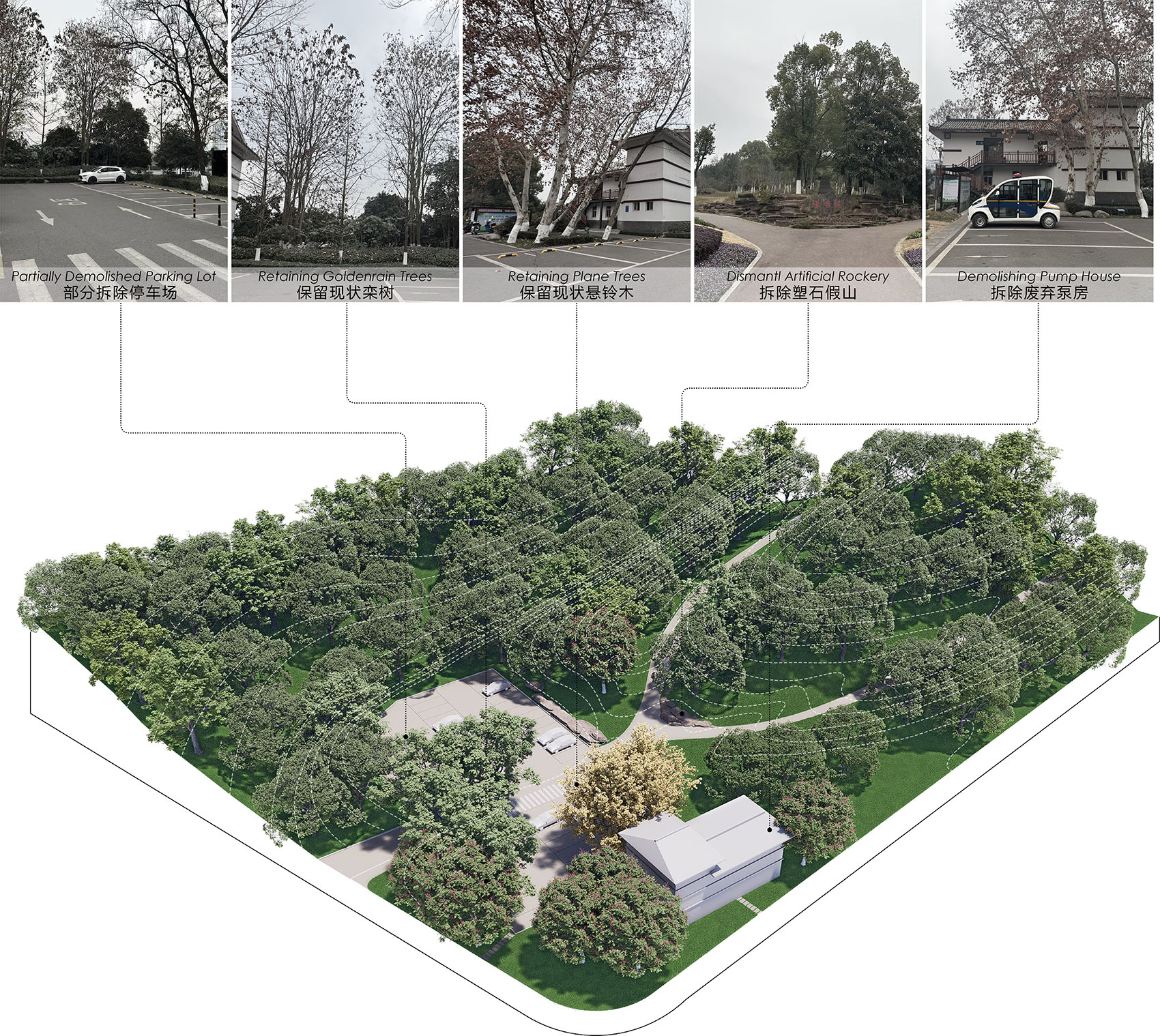小溪塔森林公园丨中国宜昌丨HID翰地景观-40