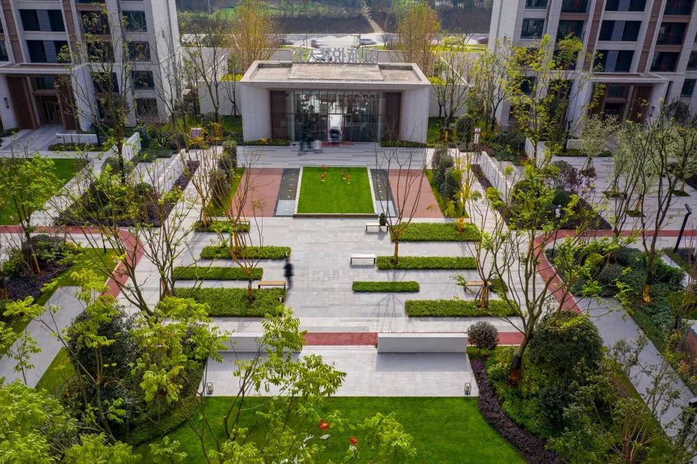 现代生活大区的植物景观设计 | 从自然主义到对称规整-126