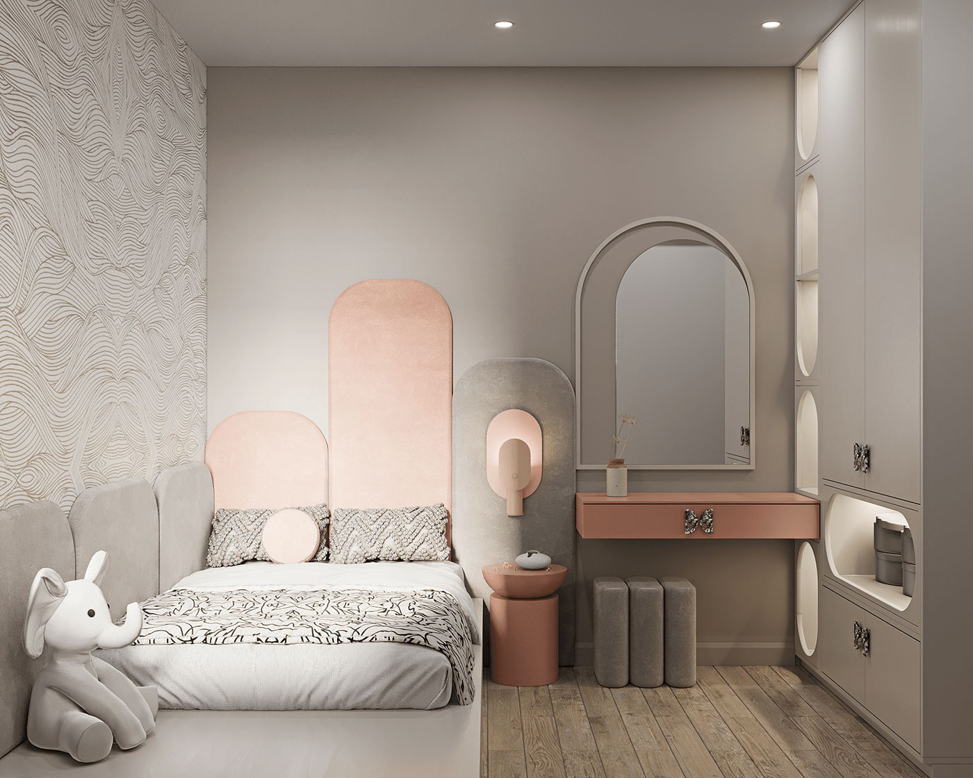 小空间公寓设计 明亮的配色打造出凉爽夏日-14