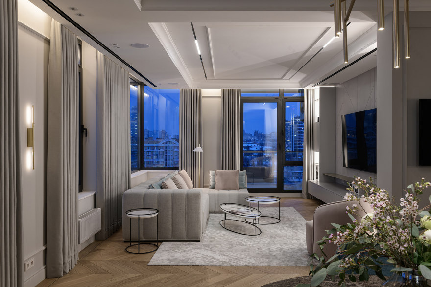 TETRIS·Grey Emerald 公寓丨乌克兰基辅丨S+O architects-27