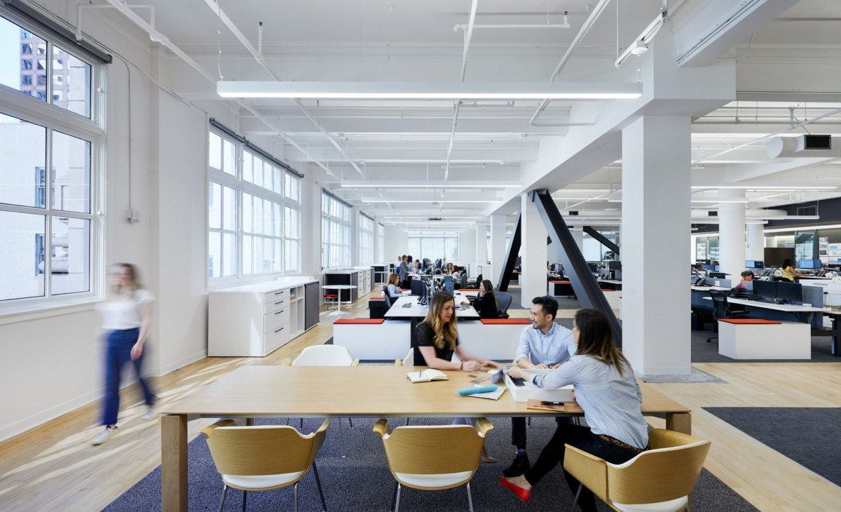 旧金山 HGA 办公室——创意工作坊般的室内设计-27