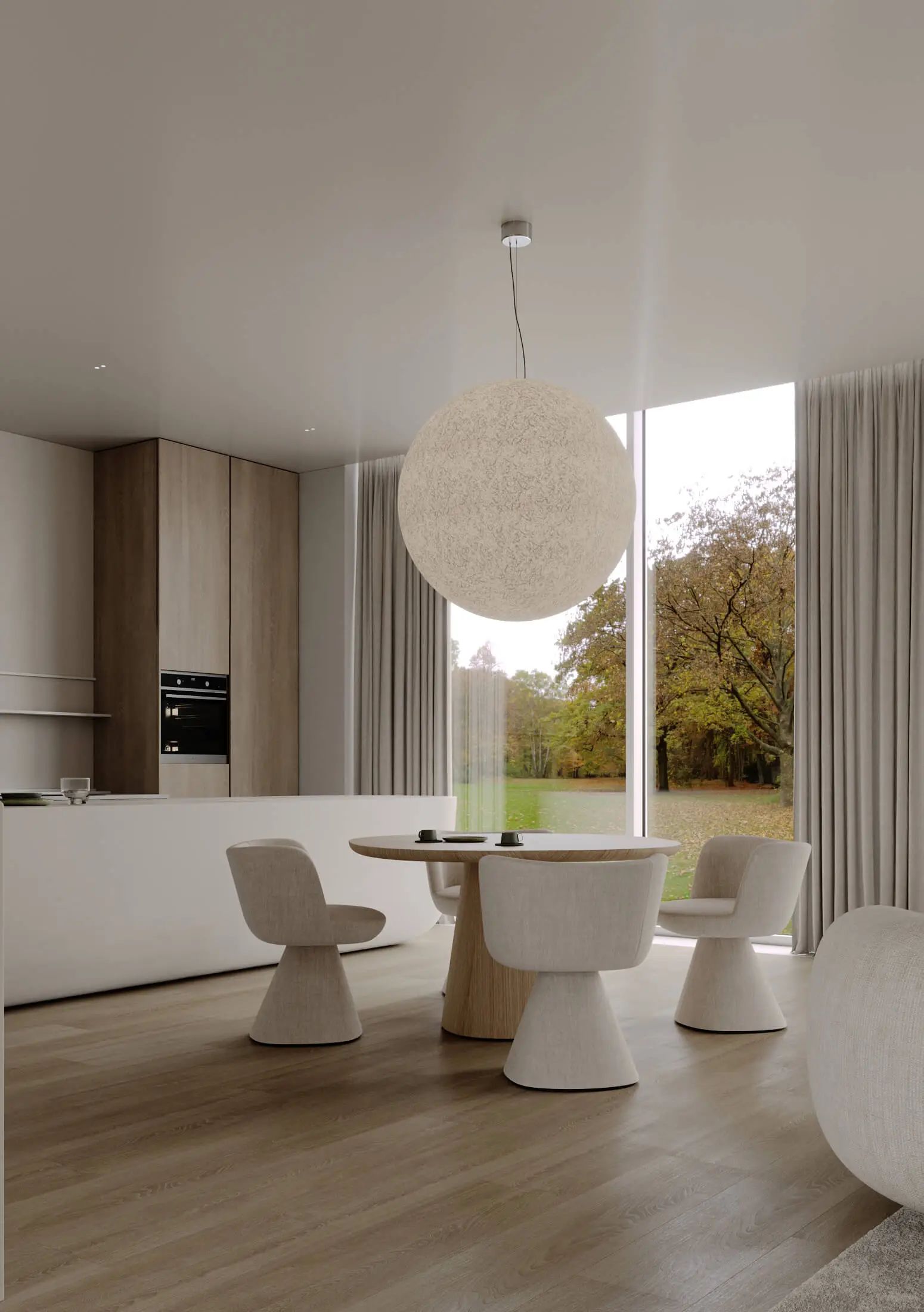 乌克兰设计师Aleksandra Shevchenko的极简主义空间-37