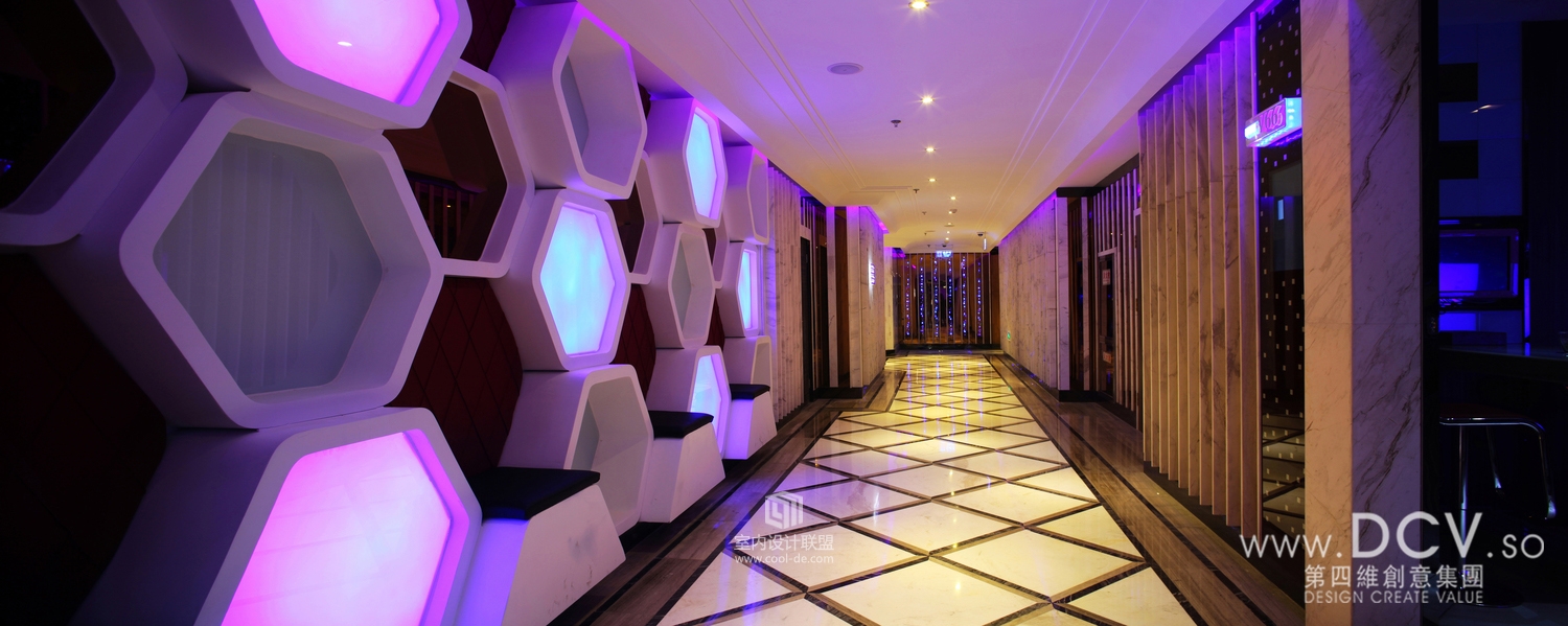 西安服务最好情景主题KTV设计-方糖娱乐会所-24