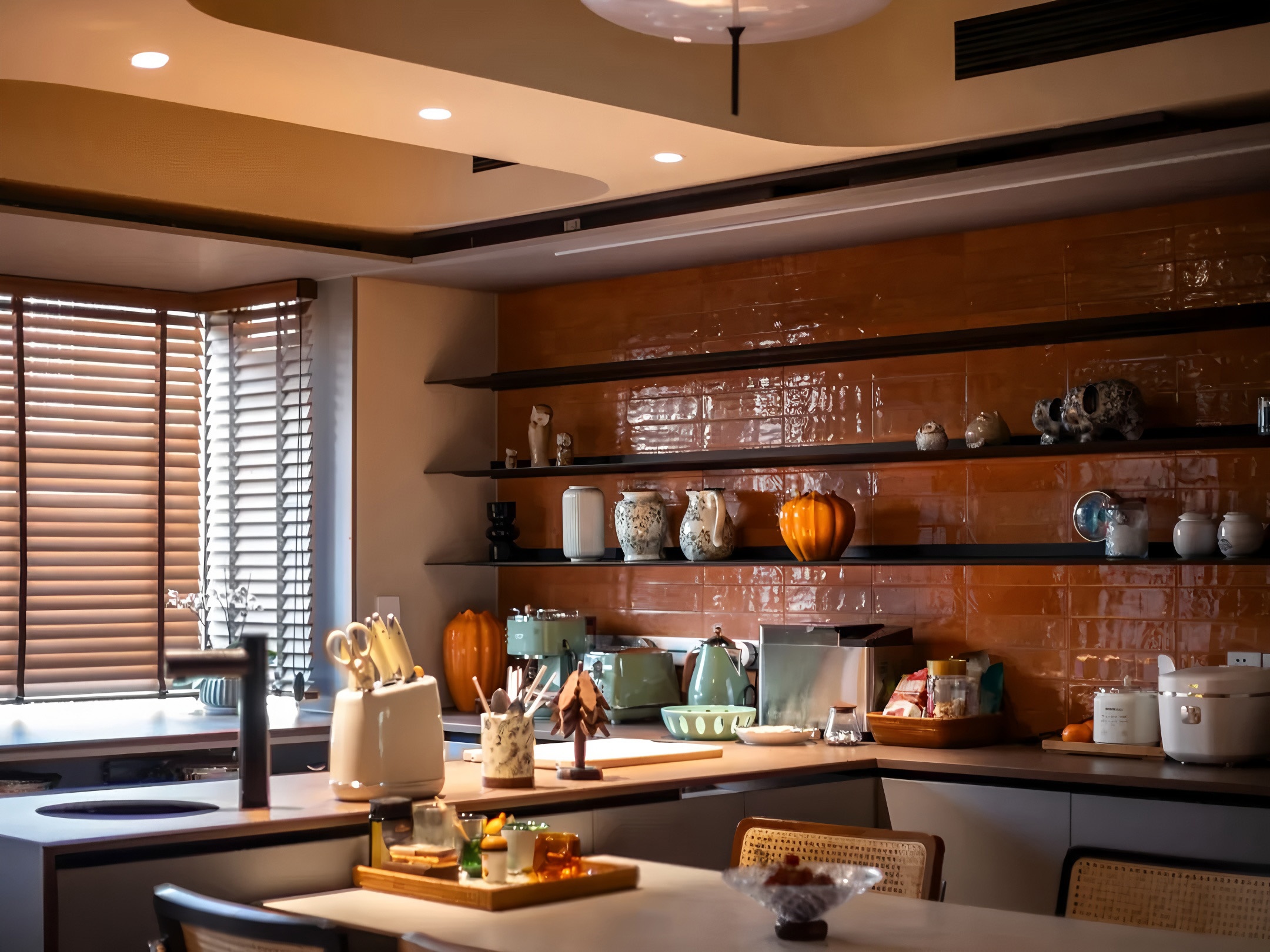 西安唐南香榭私宅 · 平层190㎡丨中国西安丨壹宅理想设计-14