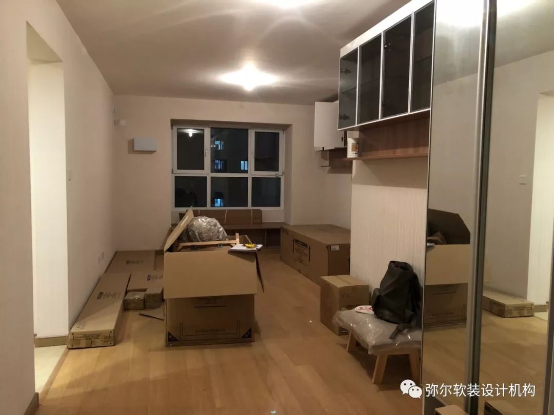 80m²精装房软装设计-10