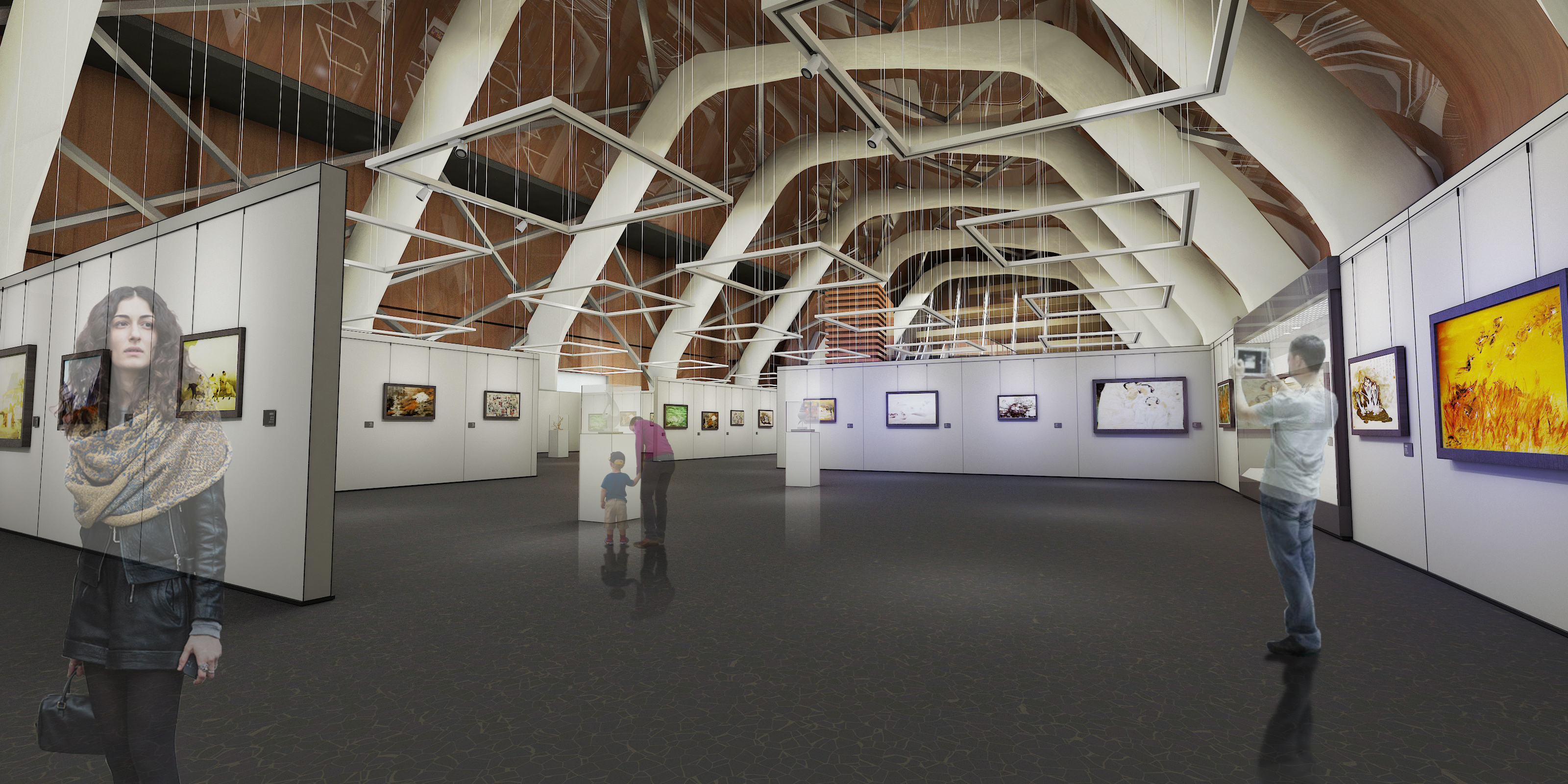 融合传统与现代的临展设计-9