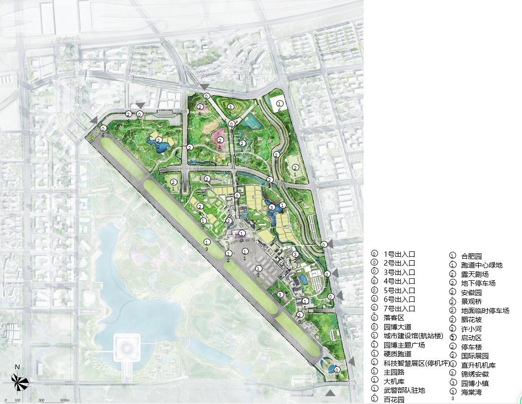 奋进40|第十四届中国（合肥）国际园林博览会展园规划设计项目-65