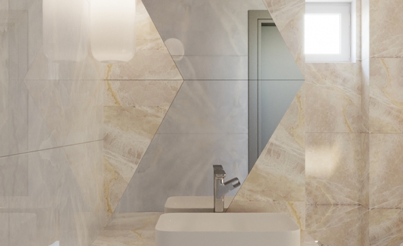 140平米现代风格住宅设计-14