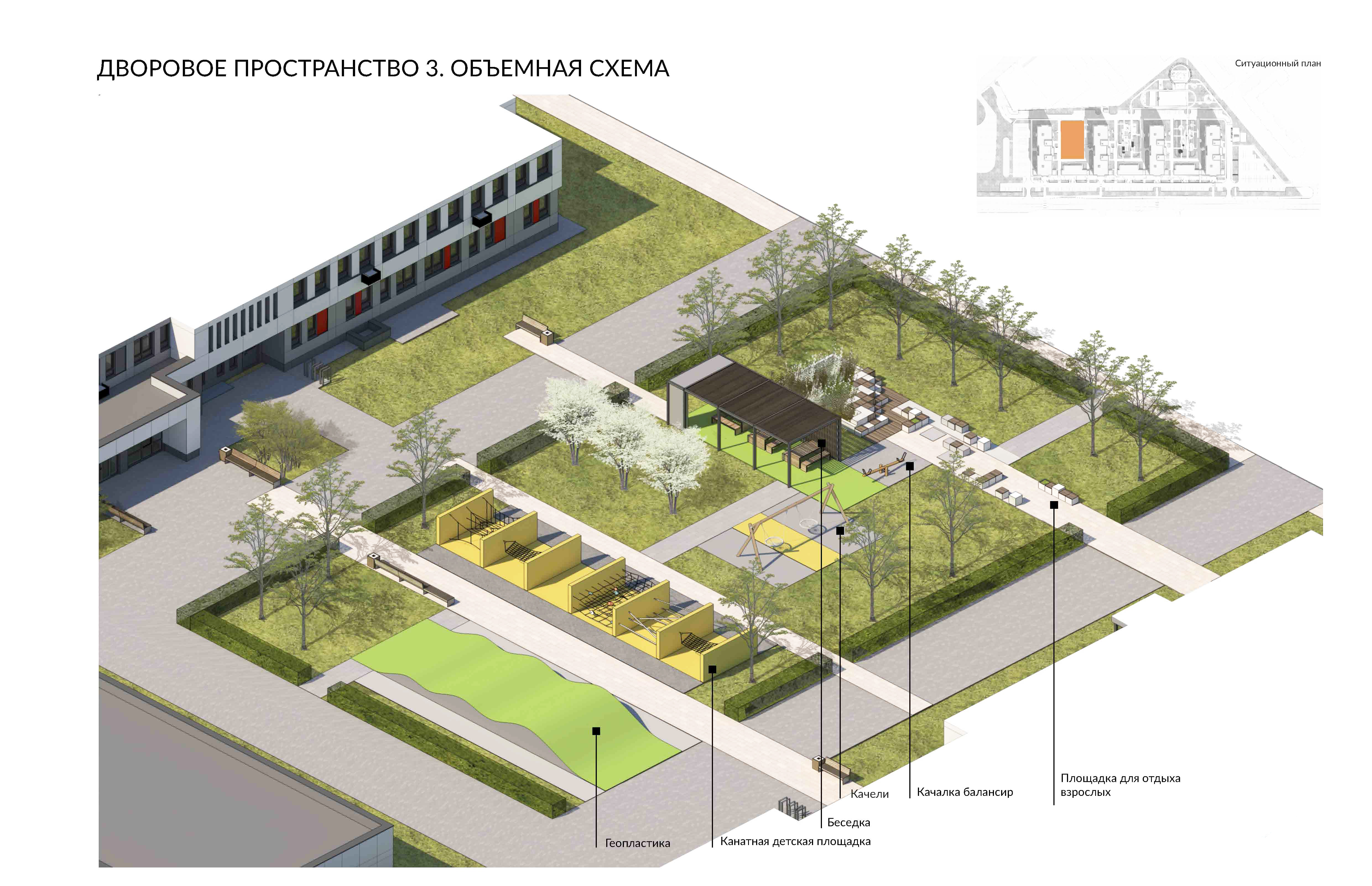 ЖК «Квартет»小区景观设计丨俄罗斯奔萨丨Farbstein-28