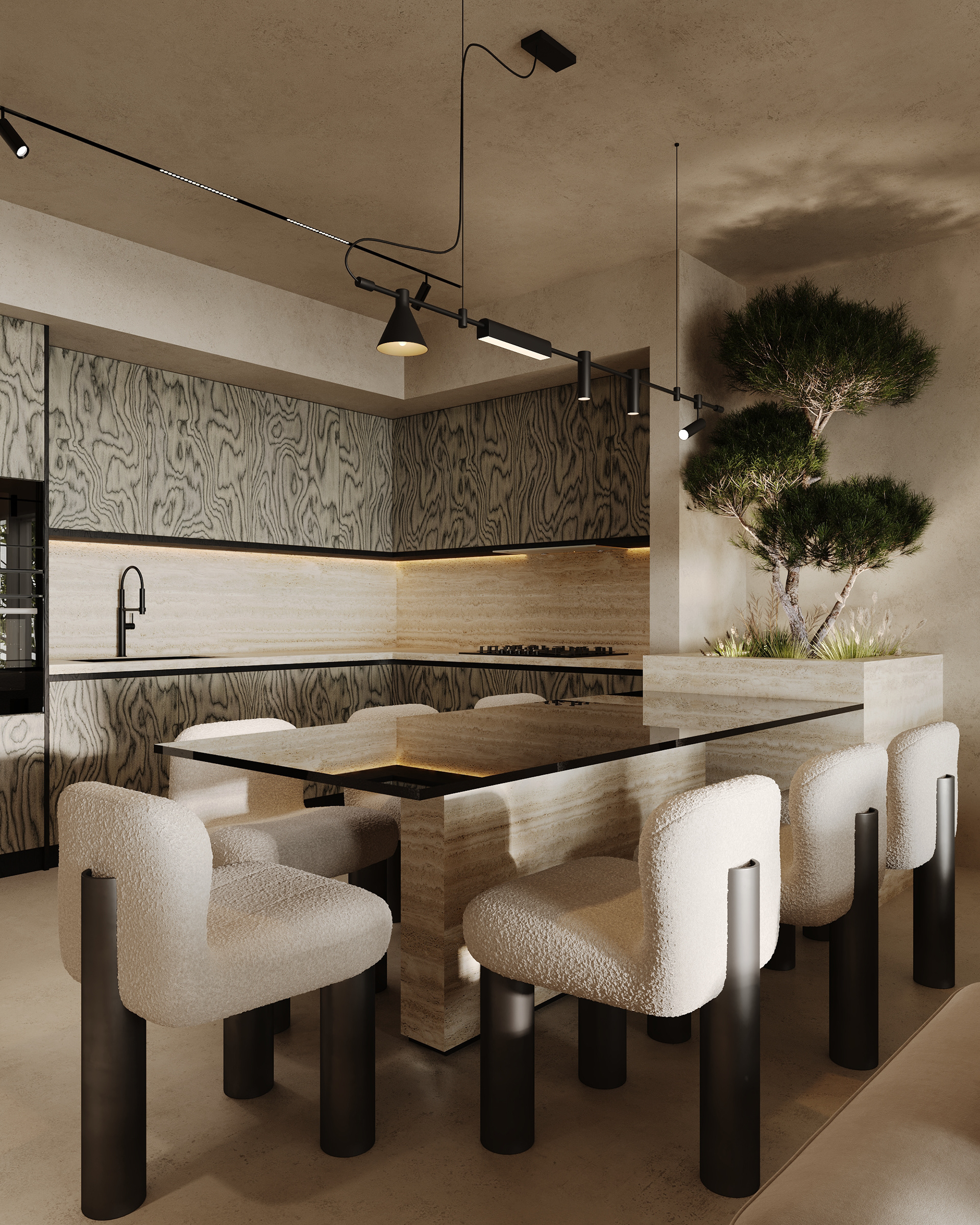 MARASSI APARTMENT  接待处设计-5