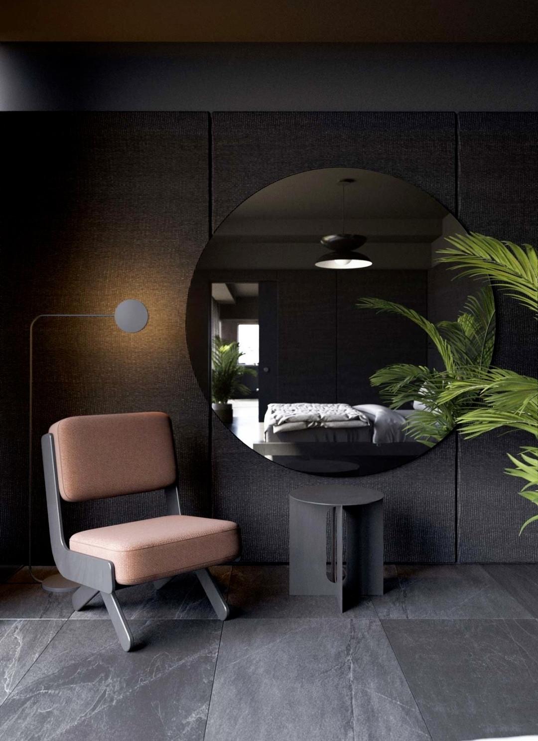 ZROBYM architects--高级黑住宅，墙面这样设计更有质感174㎡-34