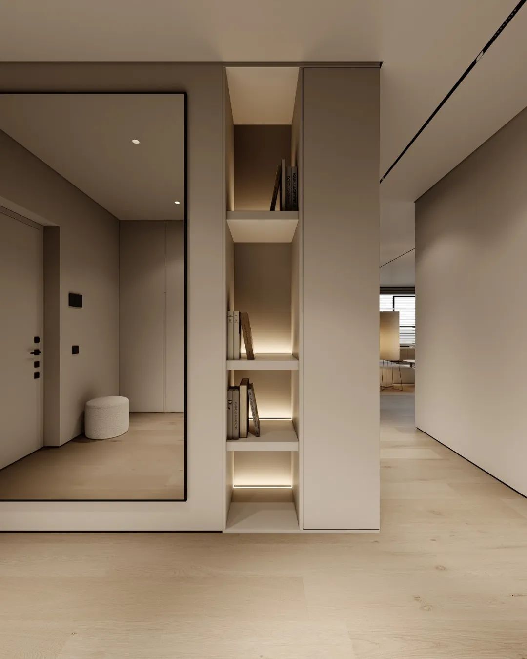 原木奶油风简约空间设计丨哈萨克斯坦阿拉木图丨Ursa Studio-43