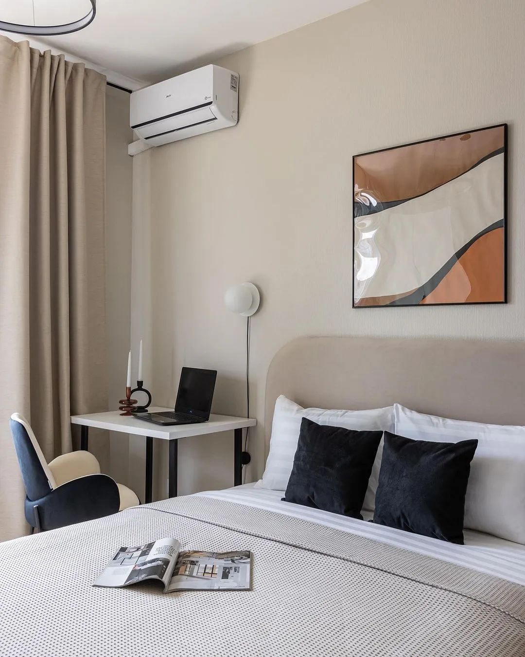 29㎡一字型小公寓室内设计丨Ekaterina Shein-16