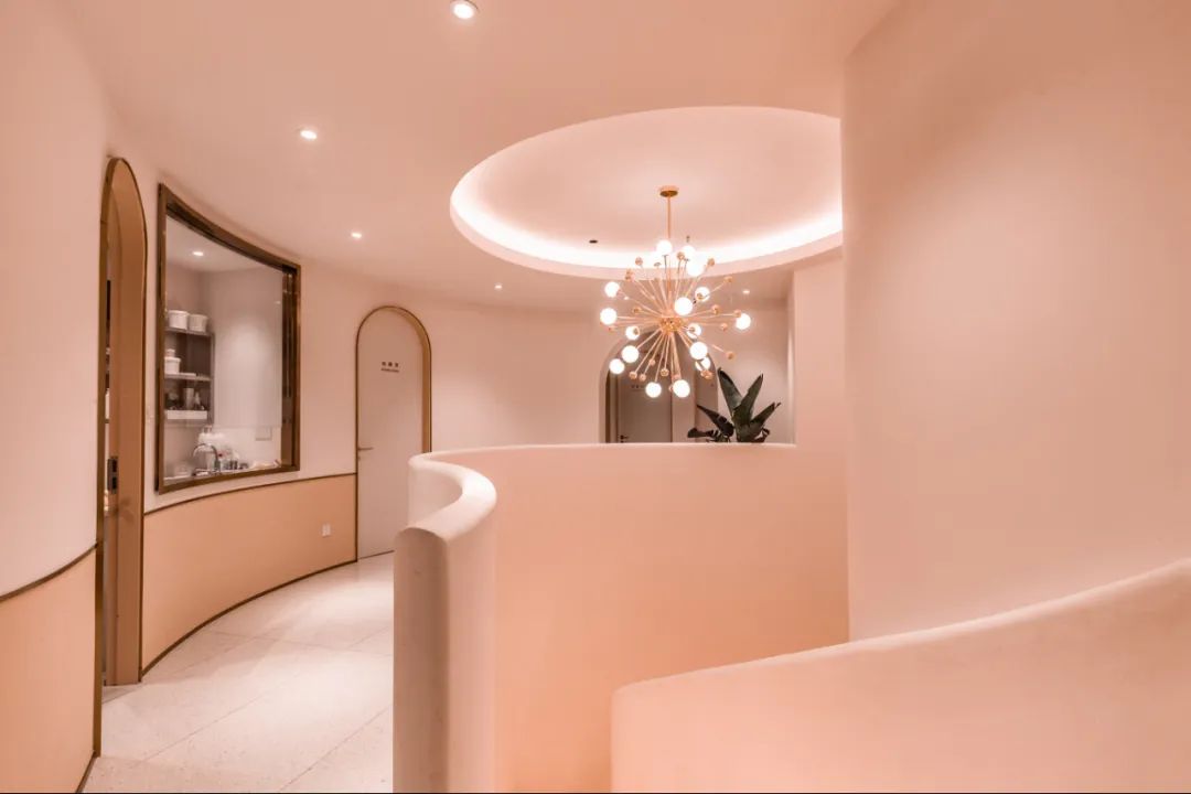 浙江台州 JANE SKIN CARE 肌肤研究空间,肖振态的粉红少女心设计-22