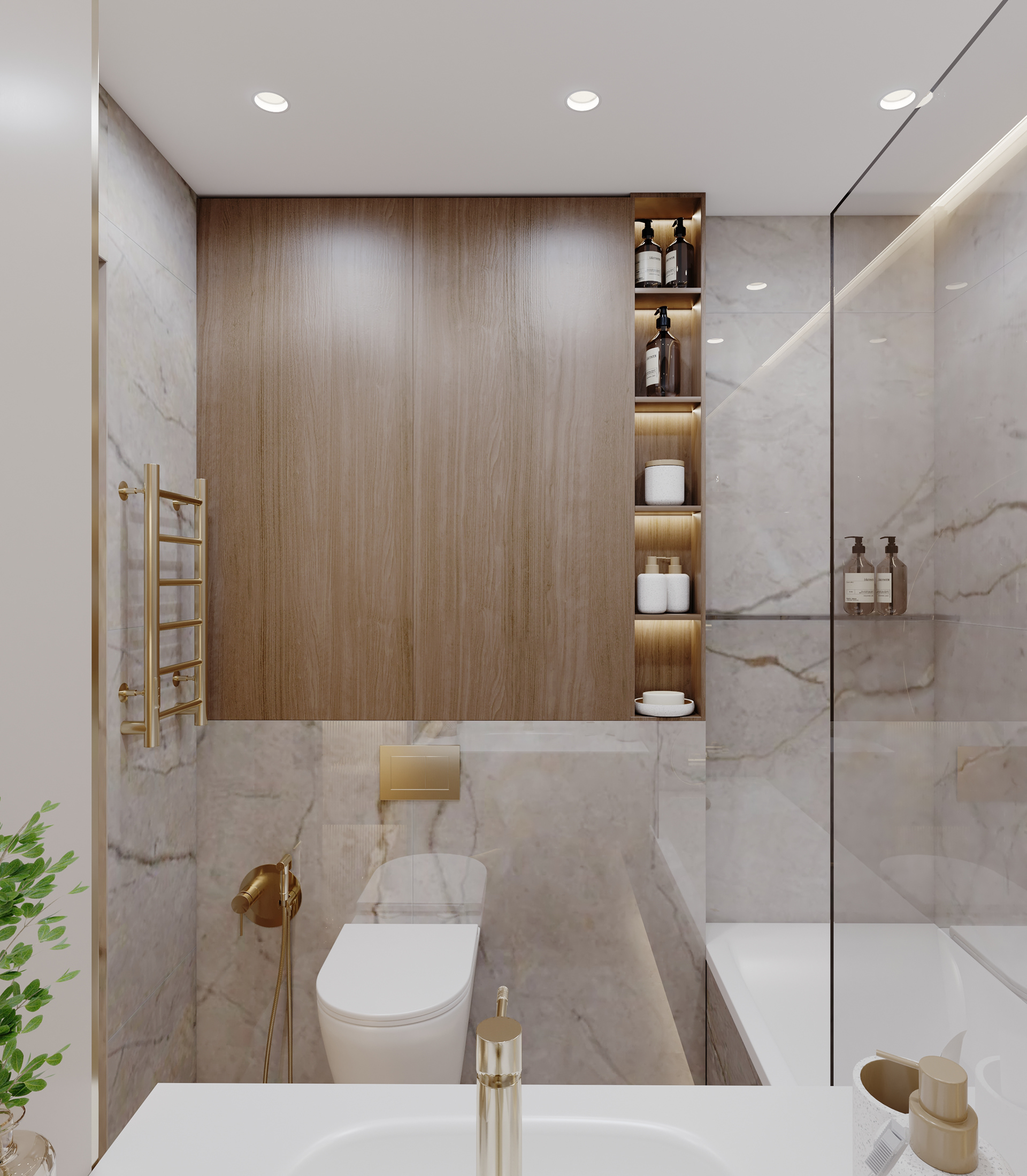 2室公寓室内设计项目-18