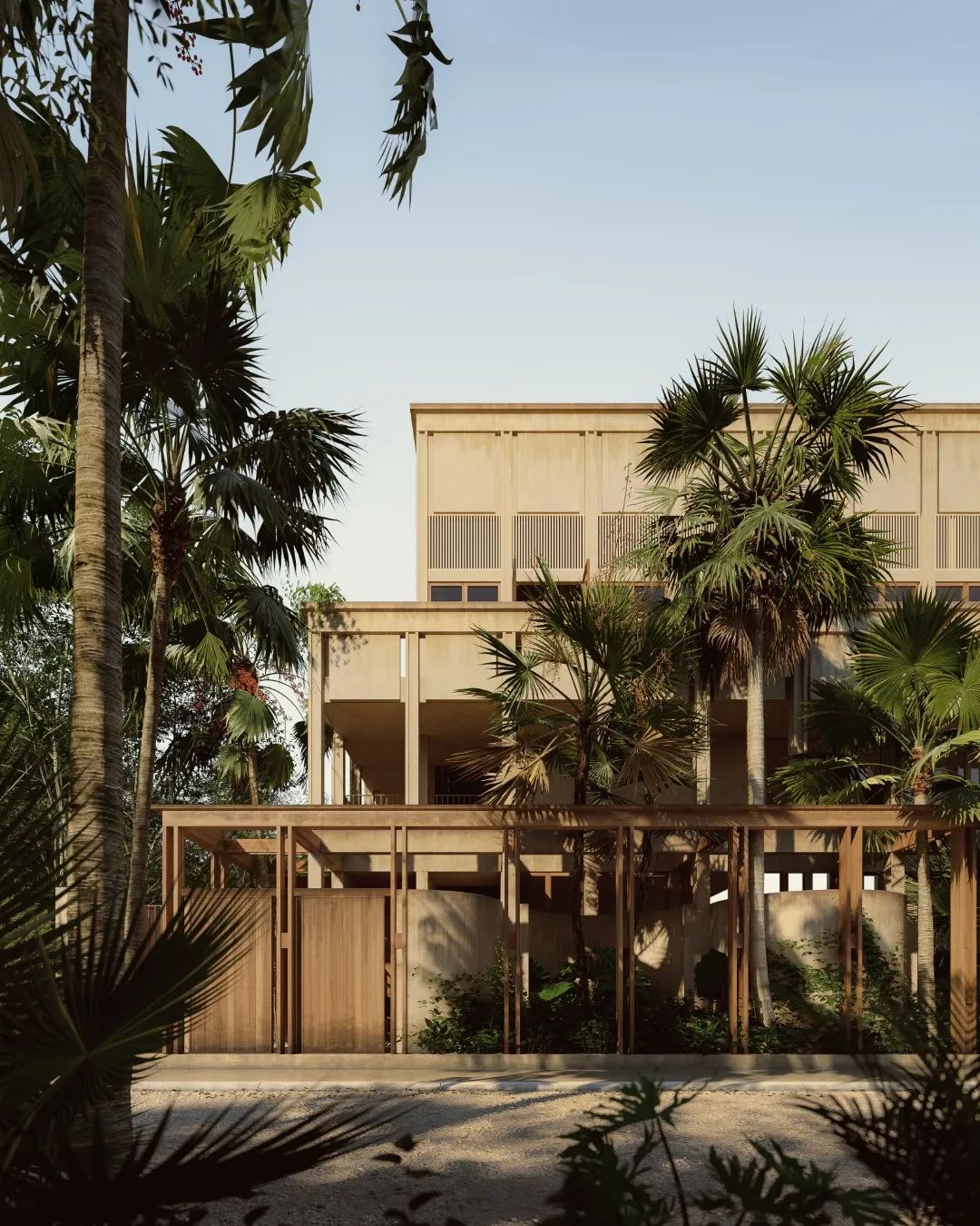 墨西哥海边亲生物住宅 · Casa Los Tigres House-69