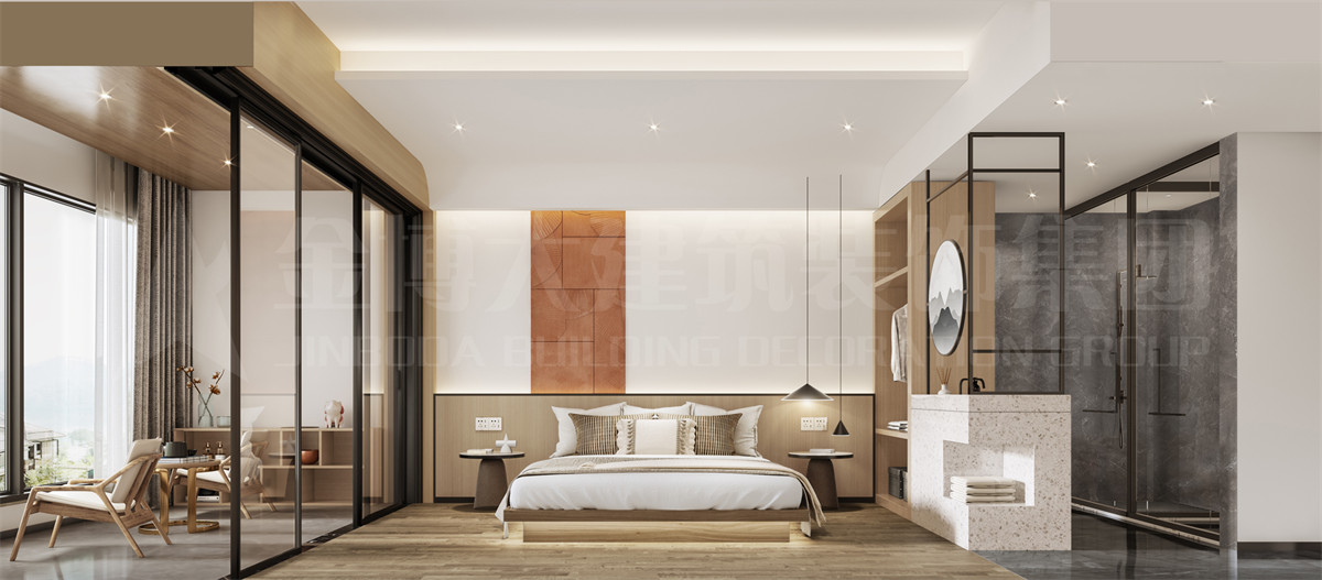 栖梦民宿装修设计丨中国洛阳丨金博大建筑装饰集团-13