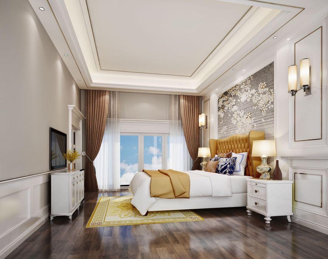 幸福 N 次方 | 精致优雅蓝色系客厅设计-8