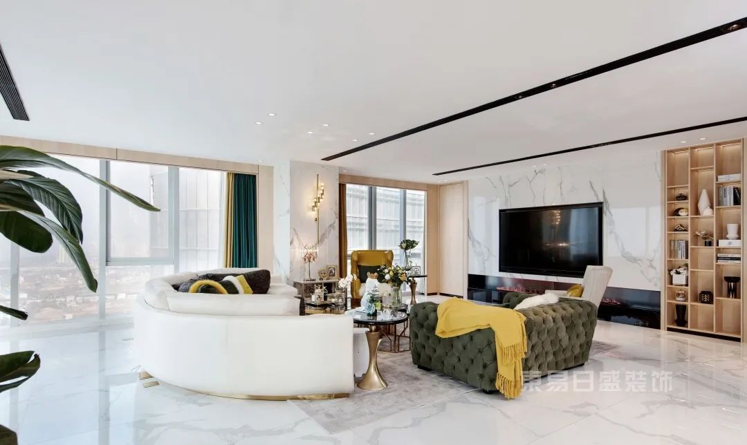 330㎡都市大平层,全景落地窗,在美景中感受春日好时光-20