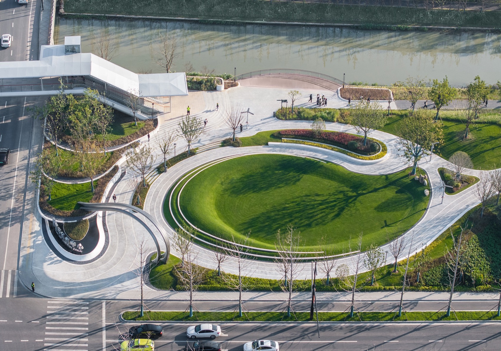 上海金泽镇培雅南路东侧绿地景观设计丨中国上海丨上海联创设计集团股份有限公司景观设计部-49