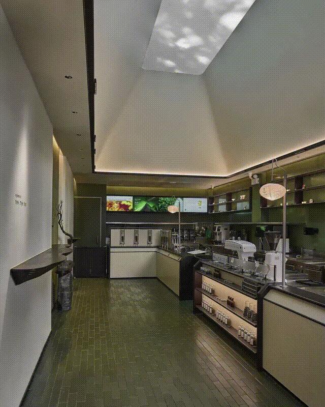 喜茶美国纽约时代广场TAELAB海外首店空间设计丨Leaping Creative立品设计-6