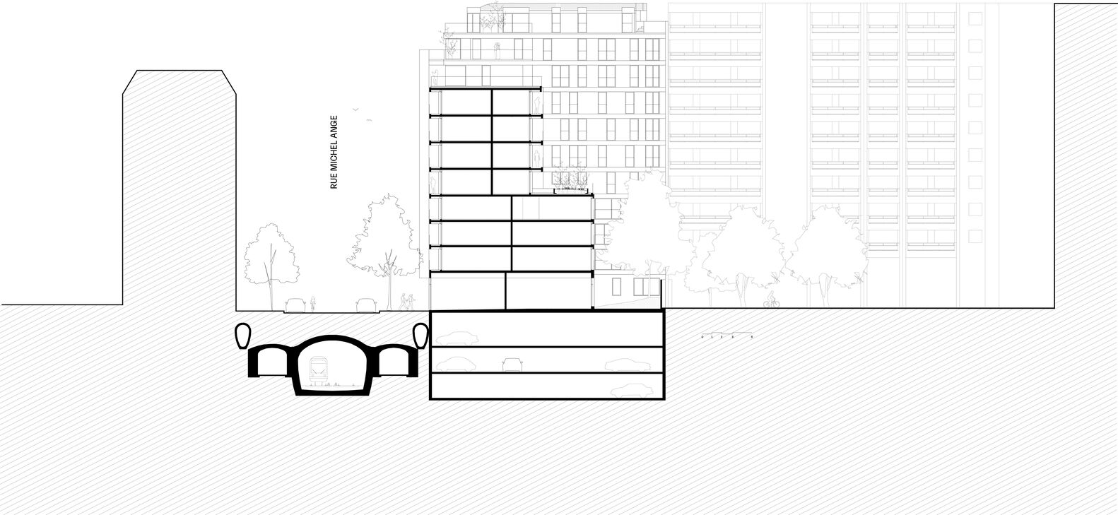 巴黎第十六区 E·elmans MichelAnge 建筑丨法国巴黎丨Stefan Architecture-37