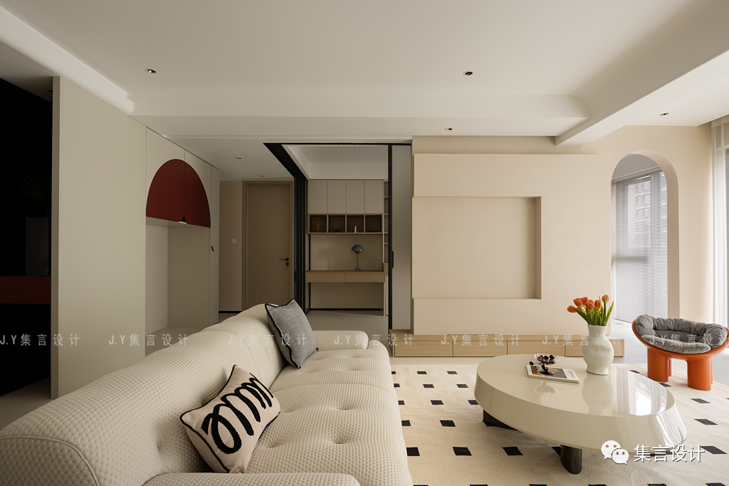 柔木时光 · 奶油原木打造的温馨家居空间-14