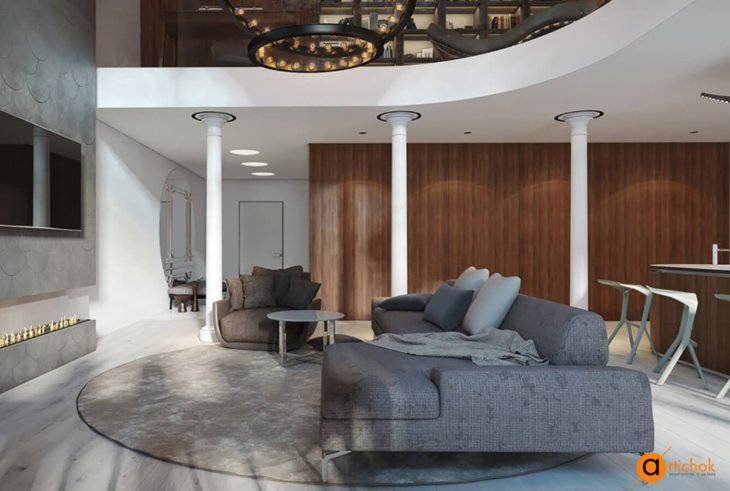 Очарование прошлого и чувство настоящего. Фреска - Art-i-chok-25