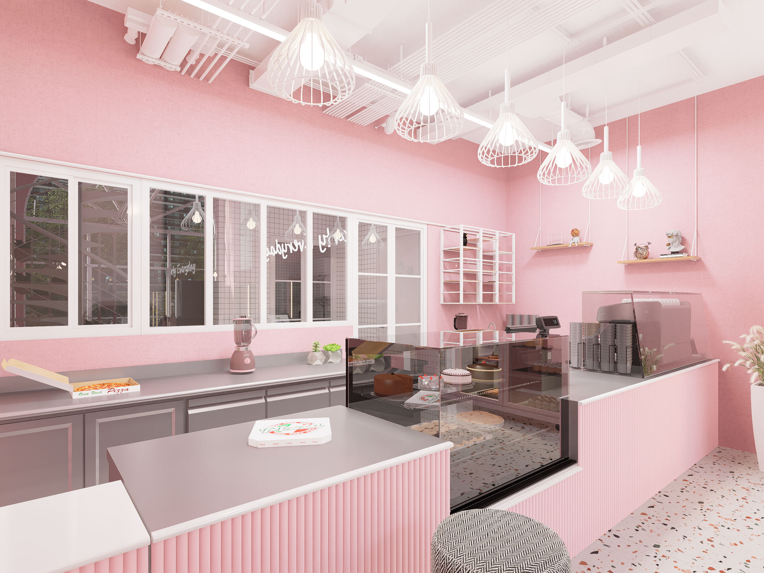 Cake Shop Exterior Interior Design-11