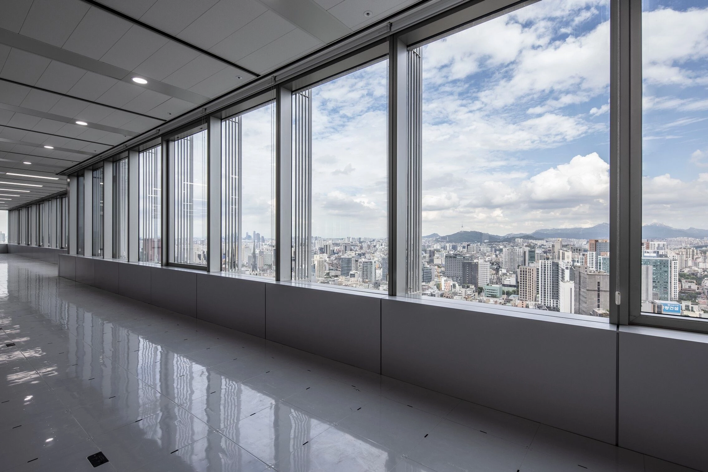 首尔中心区双子塔建筑丨韩国-13