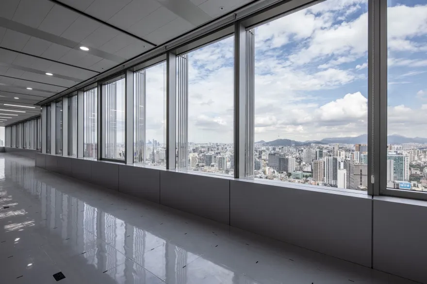 首尔中心区双子塔建筑丨韩国-13