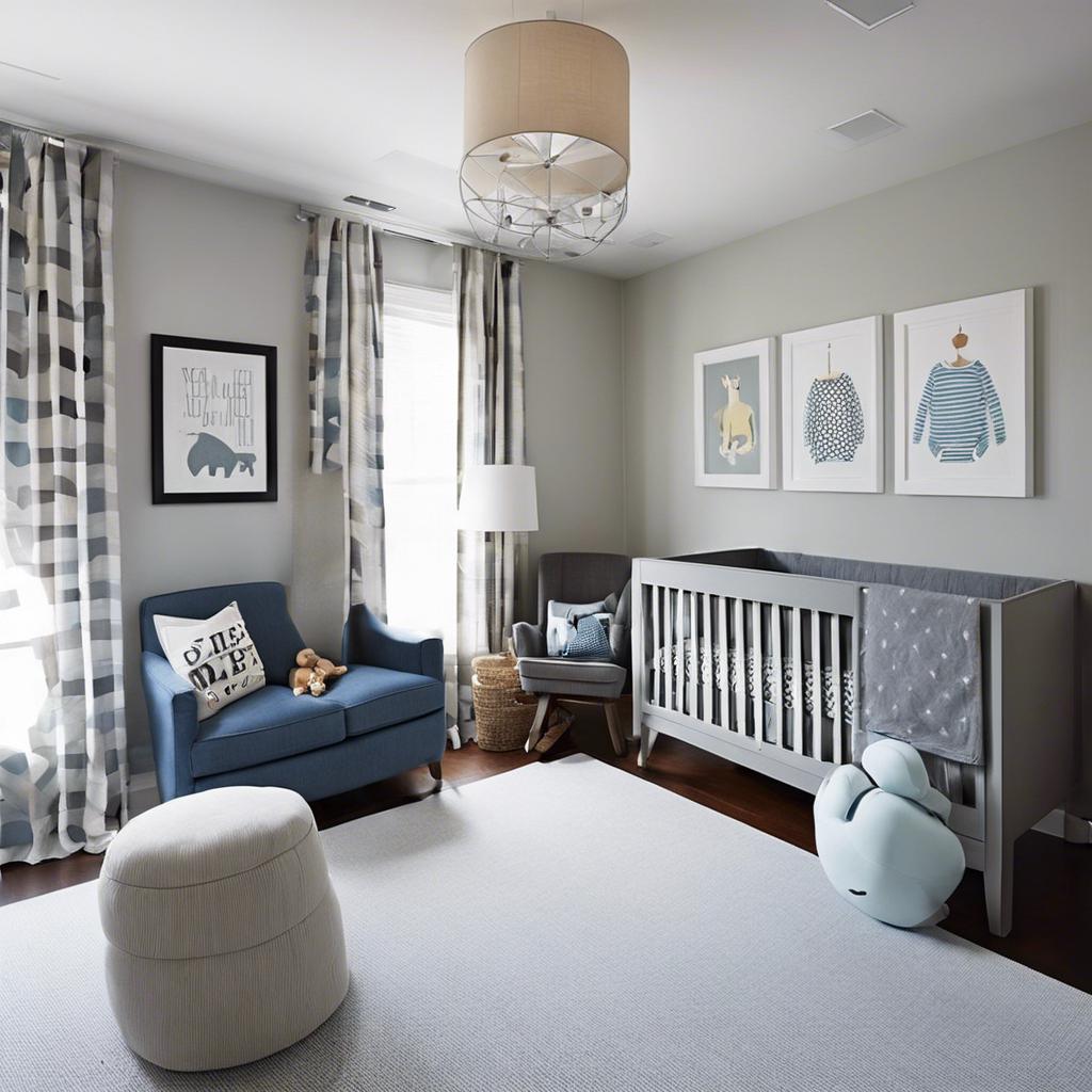 现代男宝宝 nursery 室设计-33
