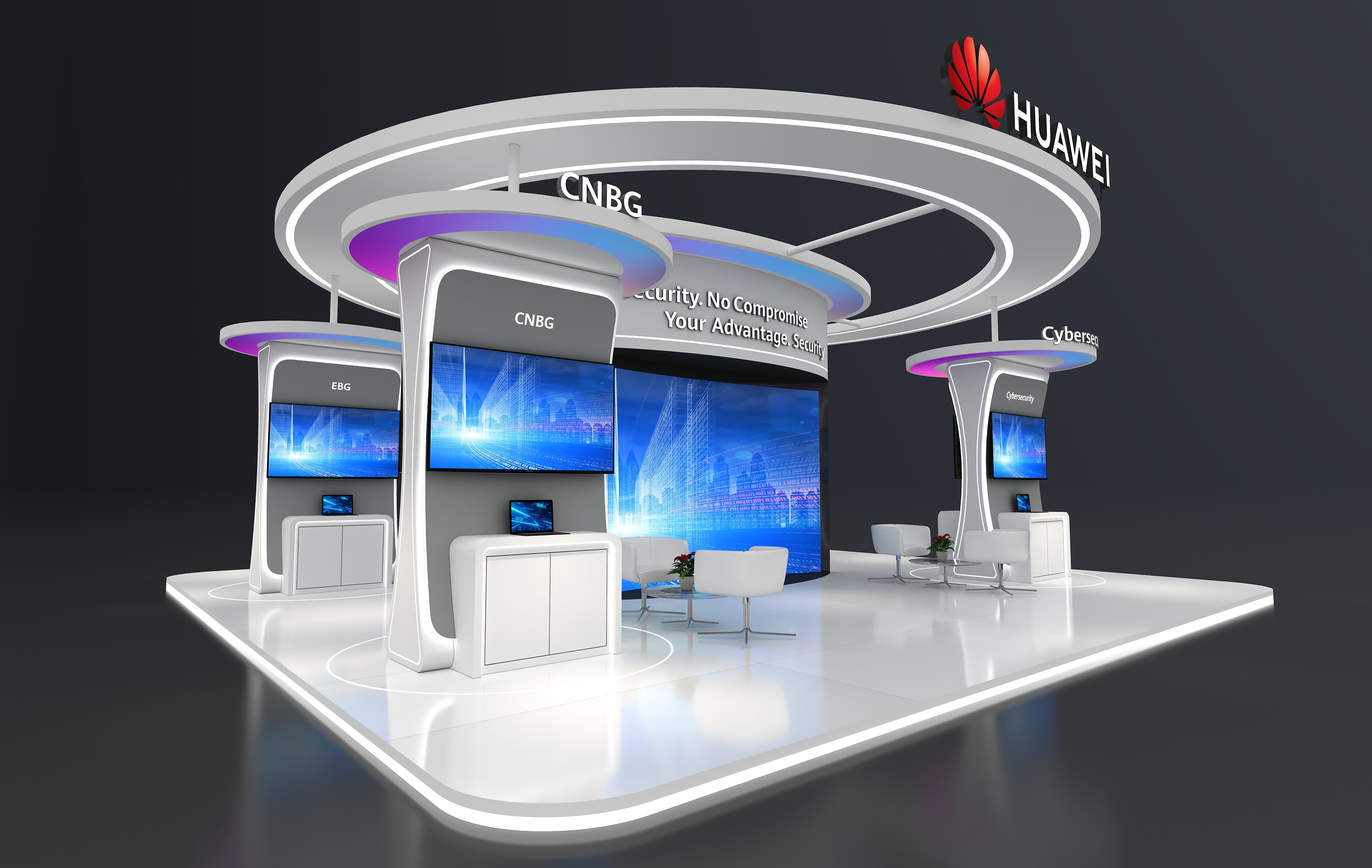 HUAWEI EXHIBITION BOOTH-1