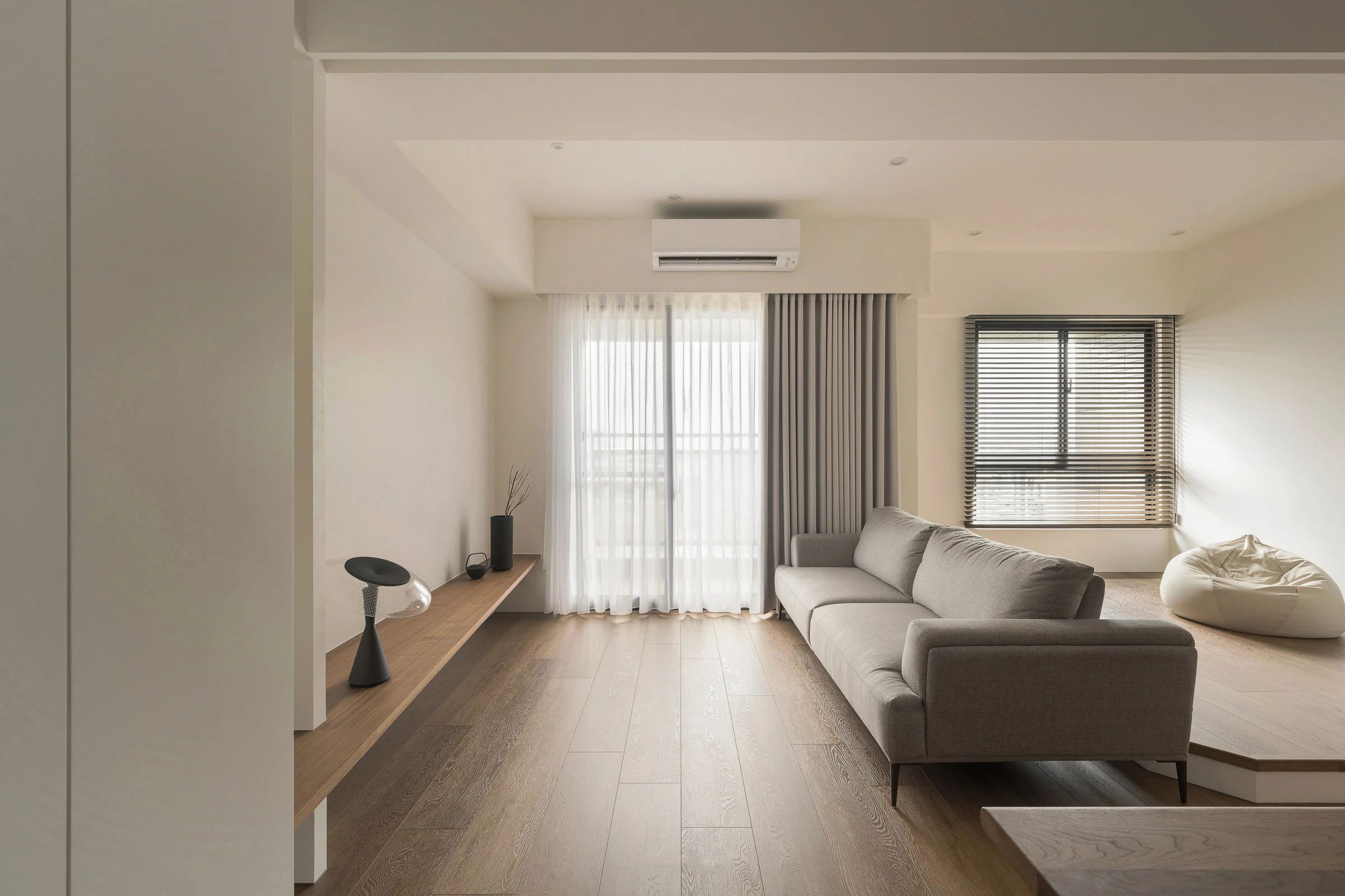 温润奶油风居家空间丨寓子设计-61