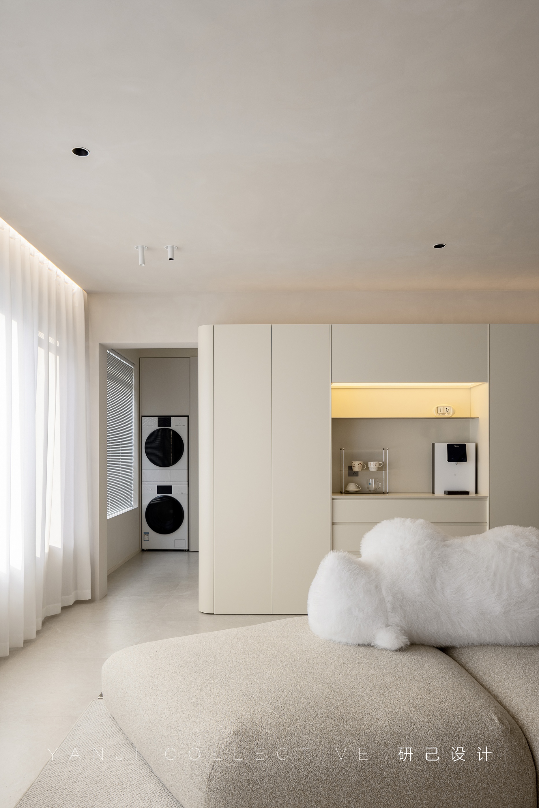 研己实景 · 温柔的现代简约风,128平清爽自在的家丨中国芜湖丨研己设计-28