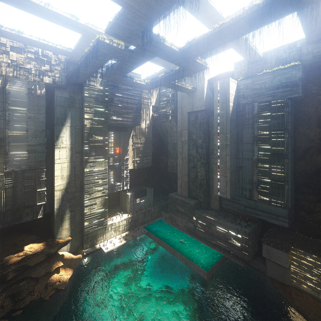 Aquellum“倒立的摩天大楼”丨沙特阿拉伯丨LAVA与Name Architecture建筑工作室-10