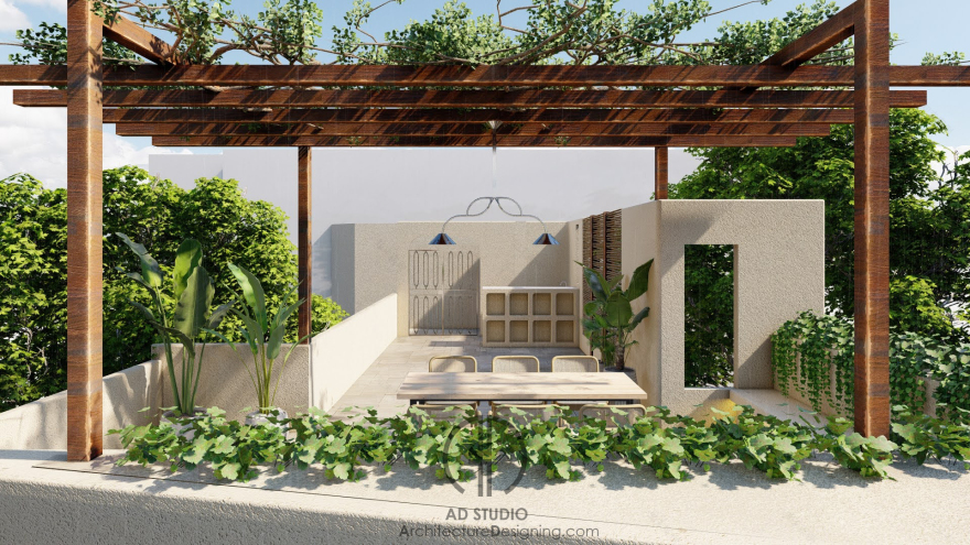 极简主义屋顶露台设计丨AD Studio-8