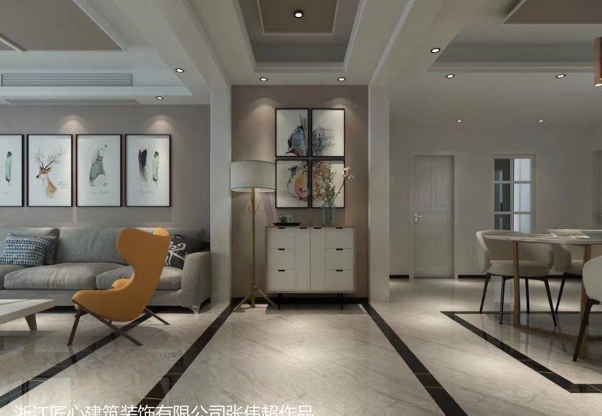 温州香缇公馆简约宜家风格案例-14