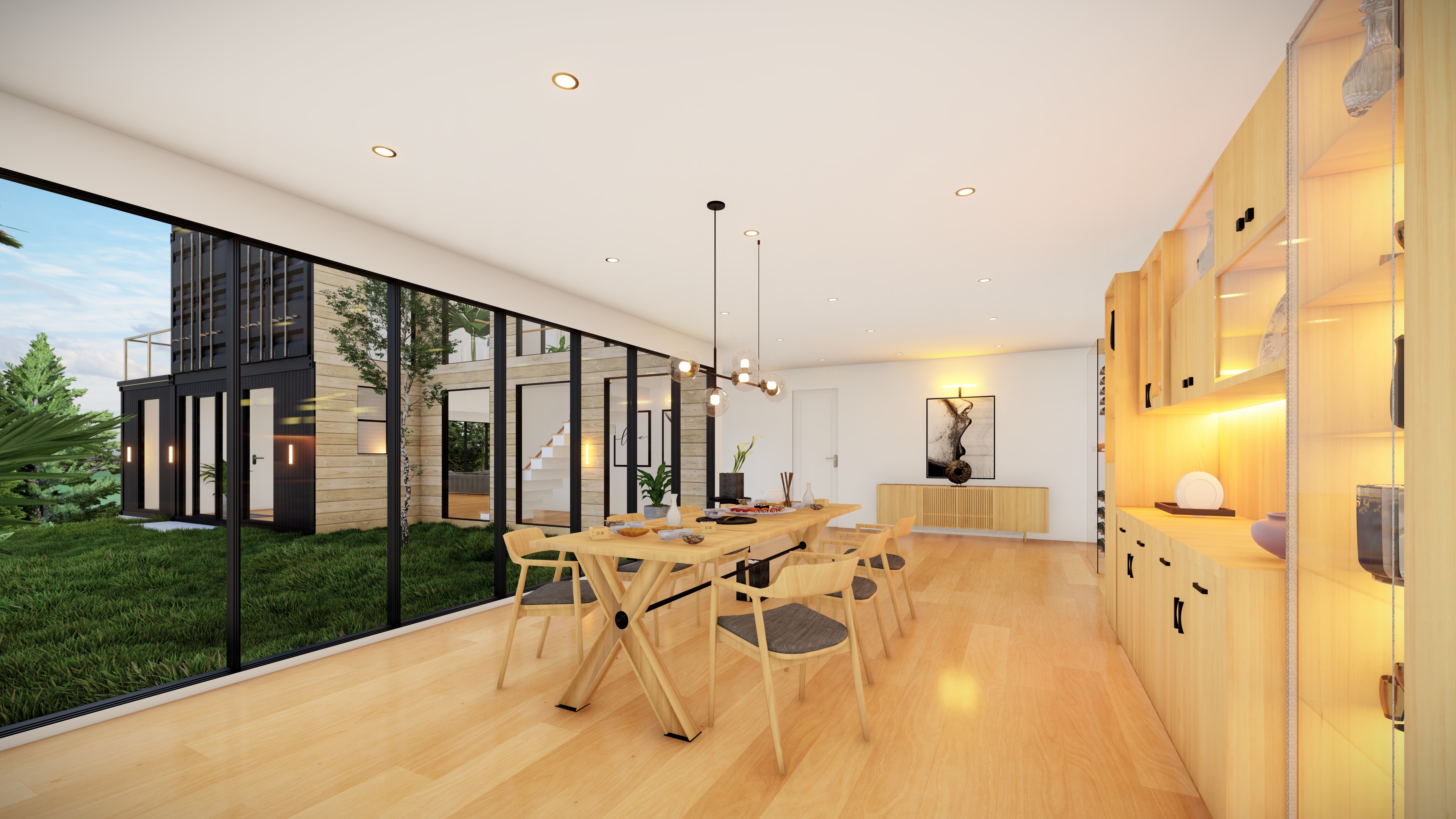 湖景集装箱房-23