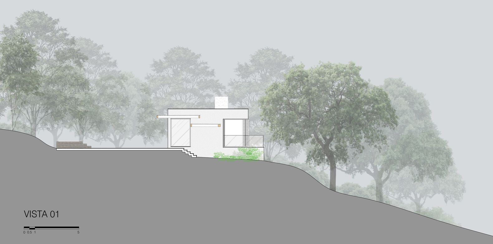 巴西 Ibi House 和谐乡村风格设计-63