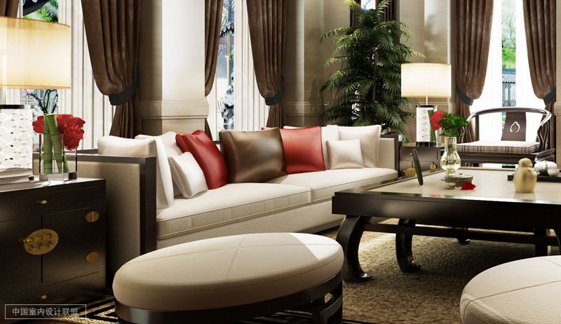 徐梁  浙江万达别墅方案  从法式跳跃到中式-7