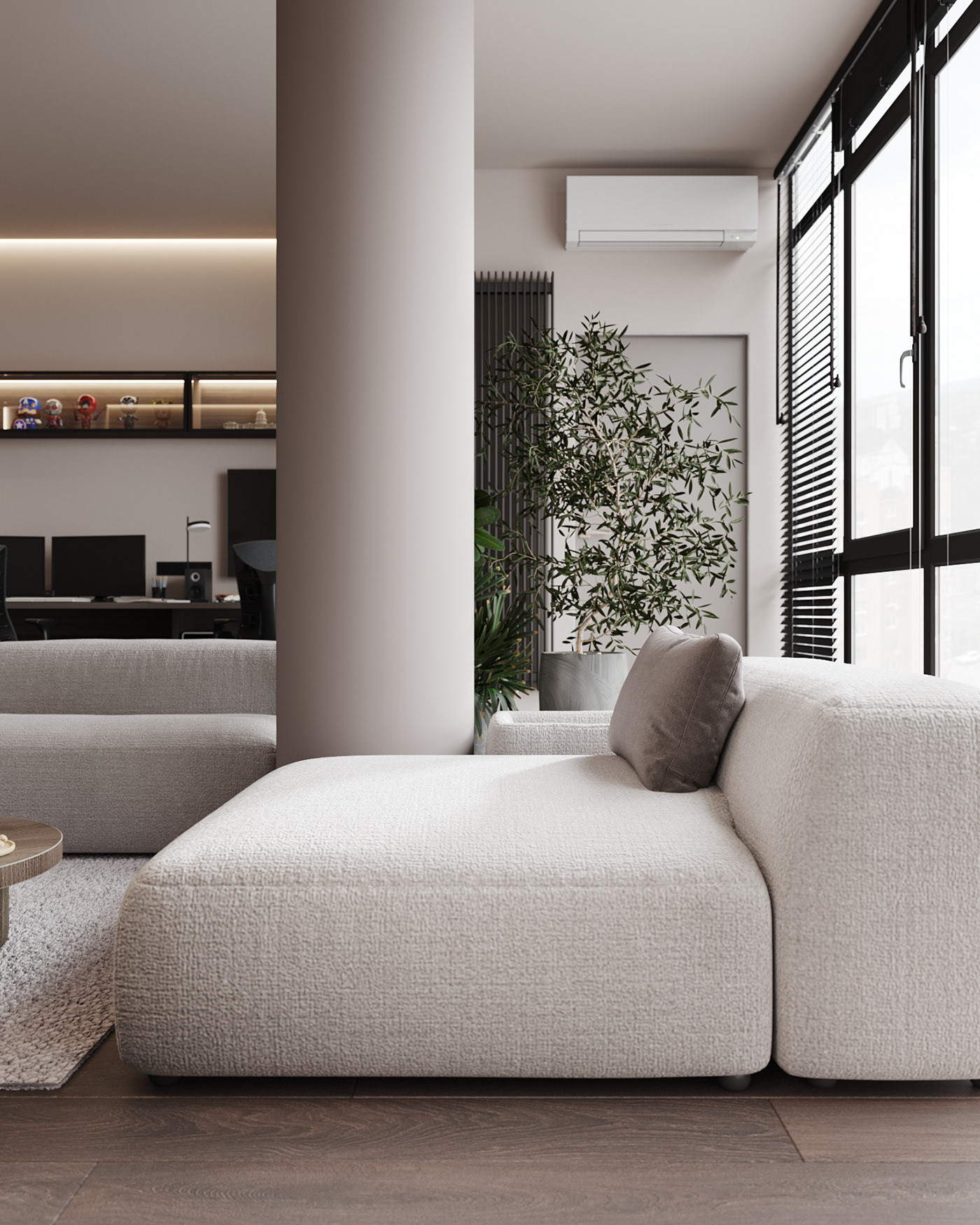 中性色系公寓设计-5