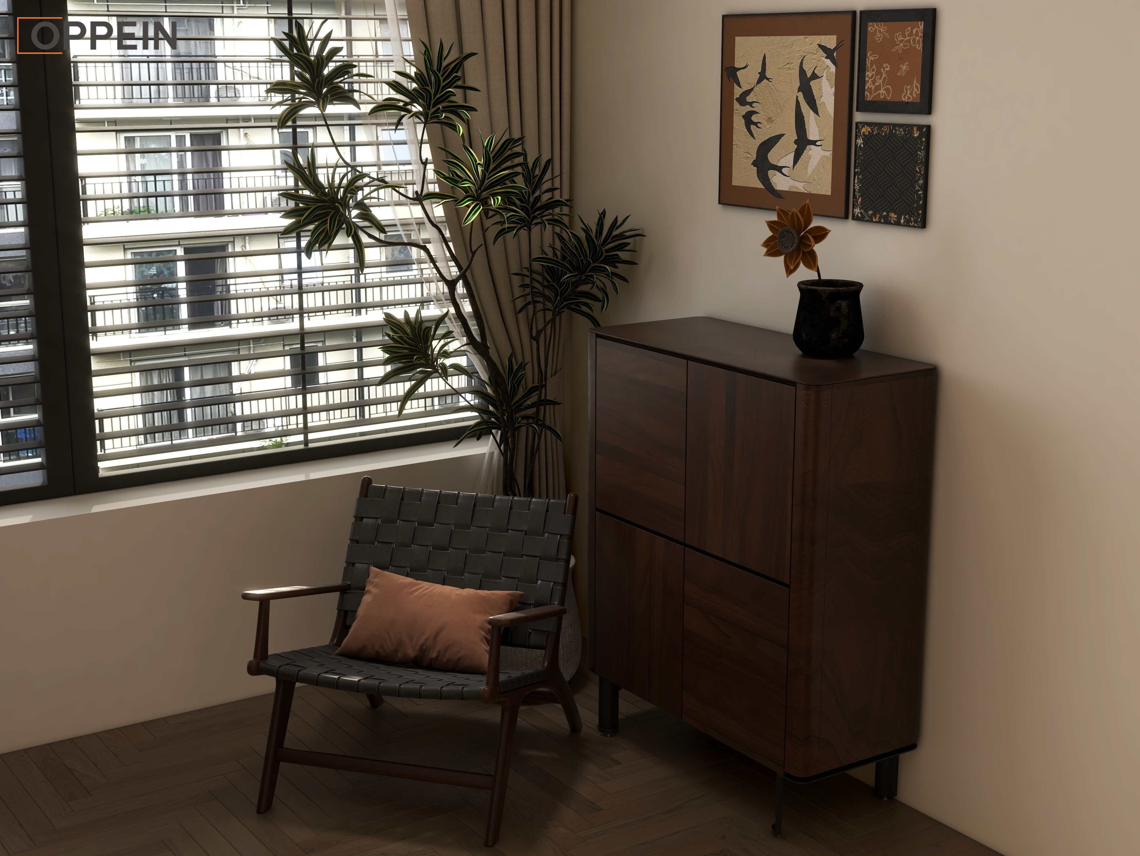 诸子庐110户型中古风-43