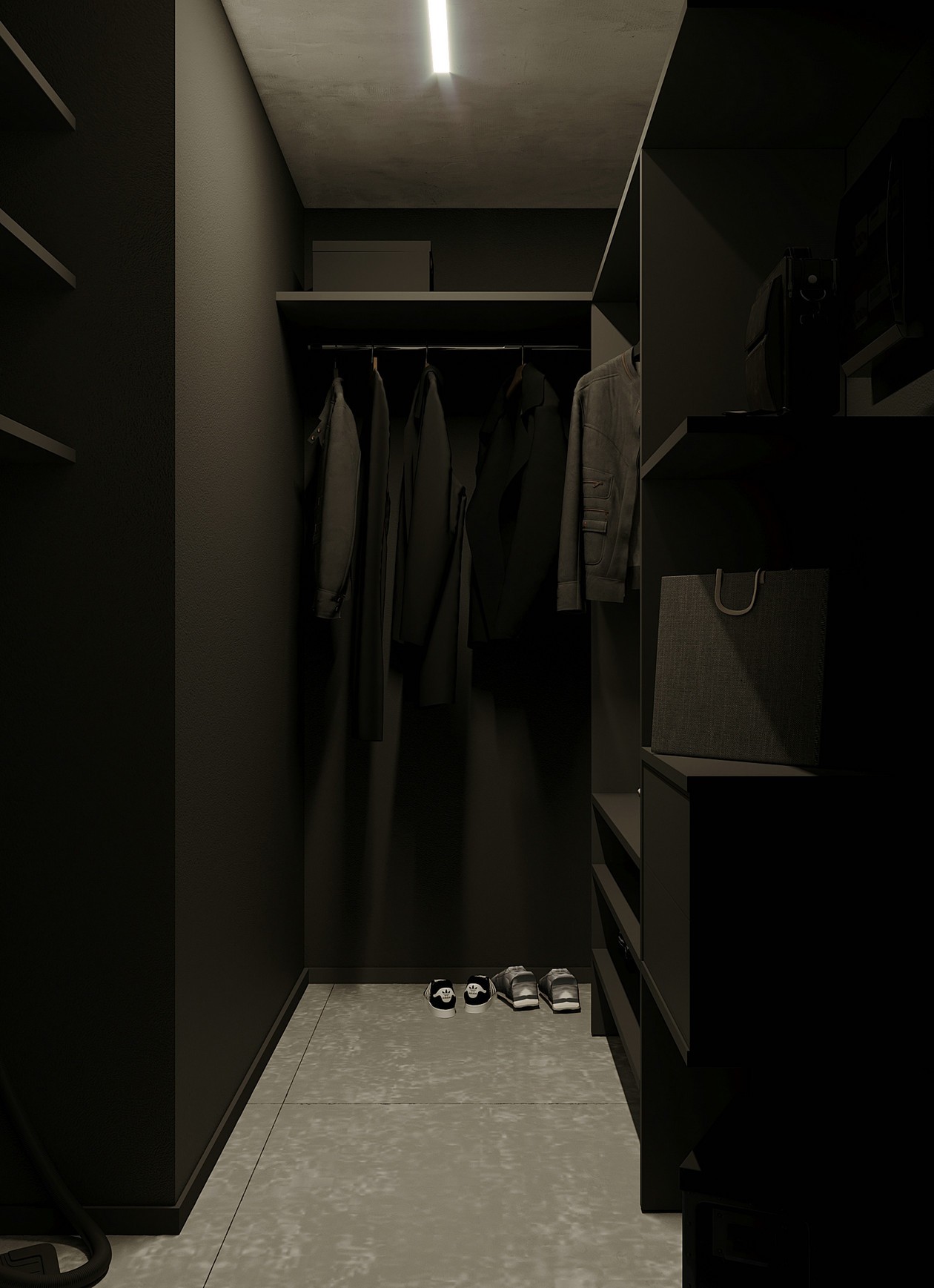 高级灰+高级黑空间设计 塑造空间立体感-10