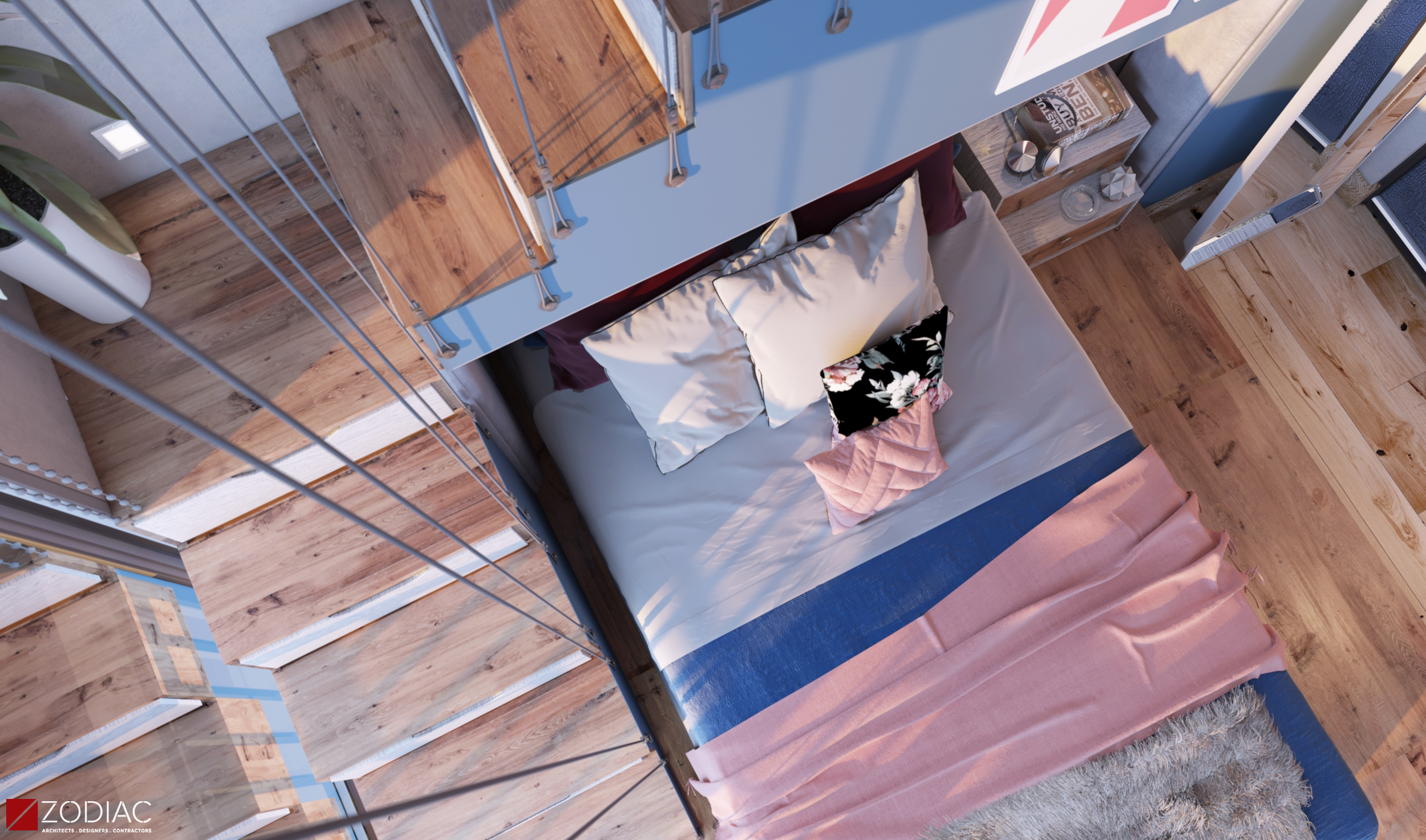 现代双层高男孩卧室设计丨埃及丨Zodiac ADC-18