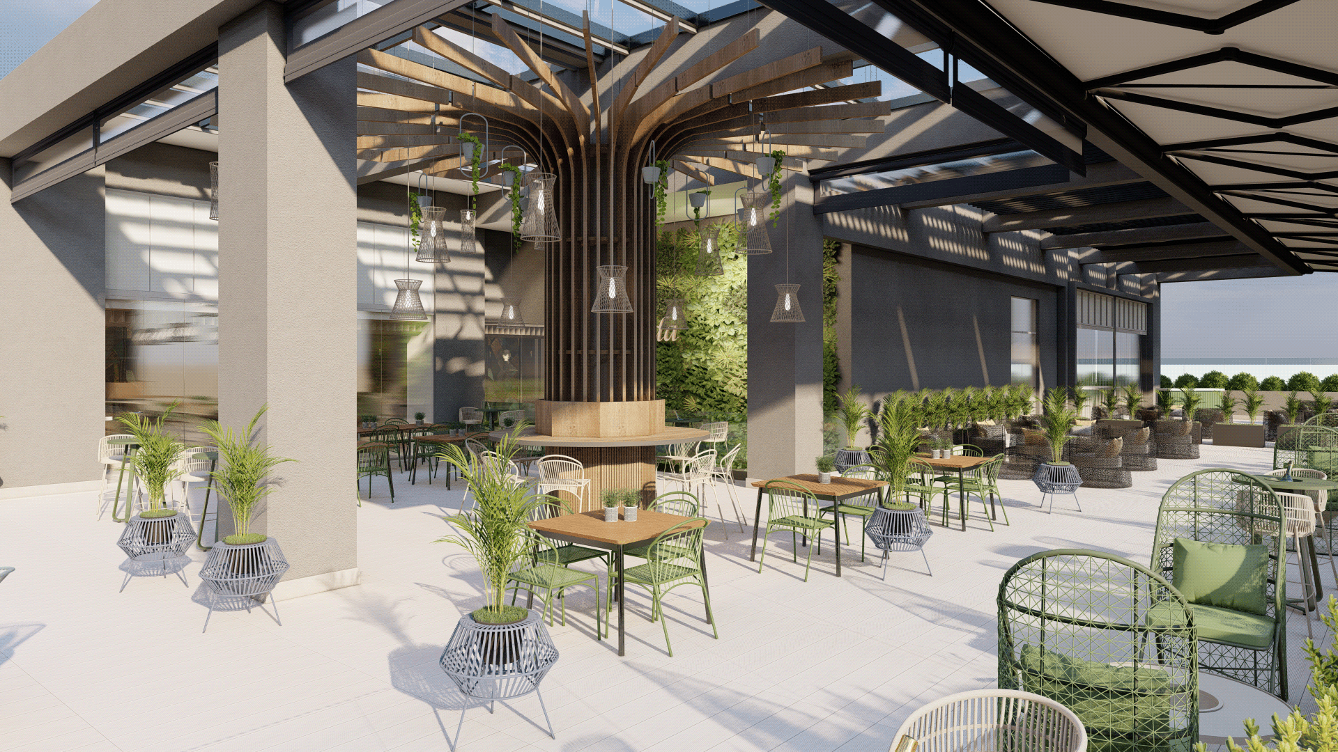 Novotel Viña 酒店露台室内设计丨智利丨Atelier Domh-16