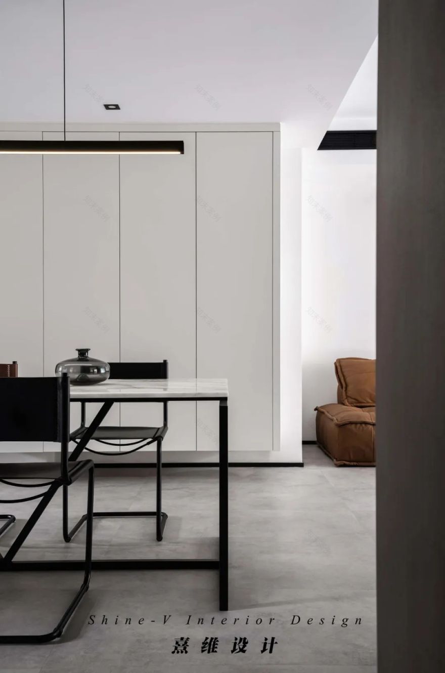 《霁月》 | 重构边界,光与空气舒展空间的婚房设计-48